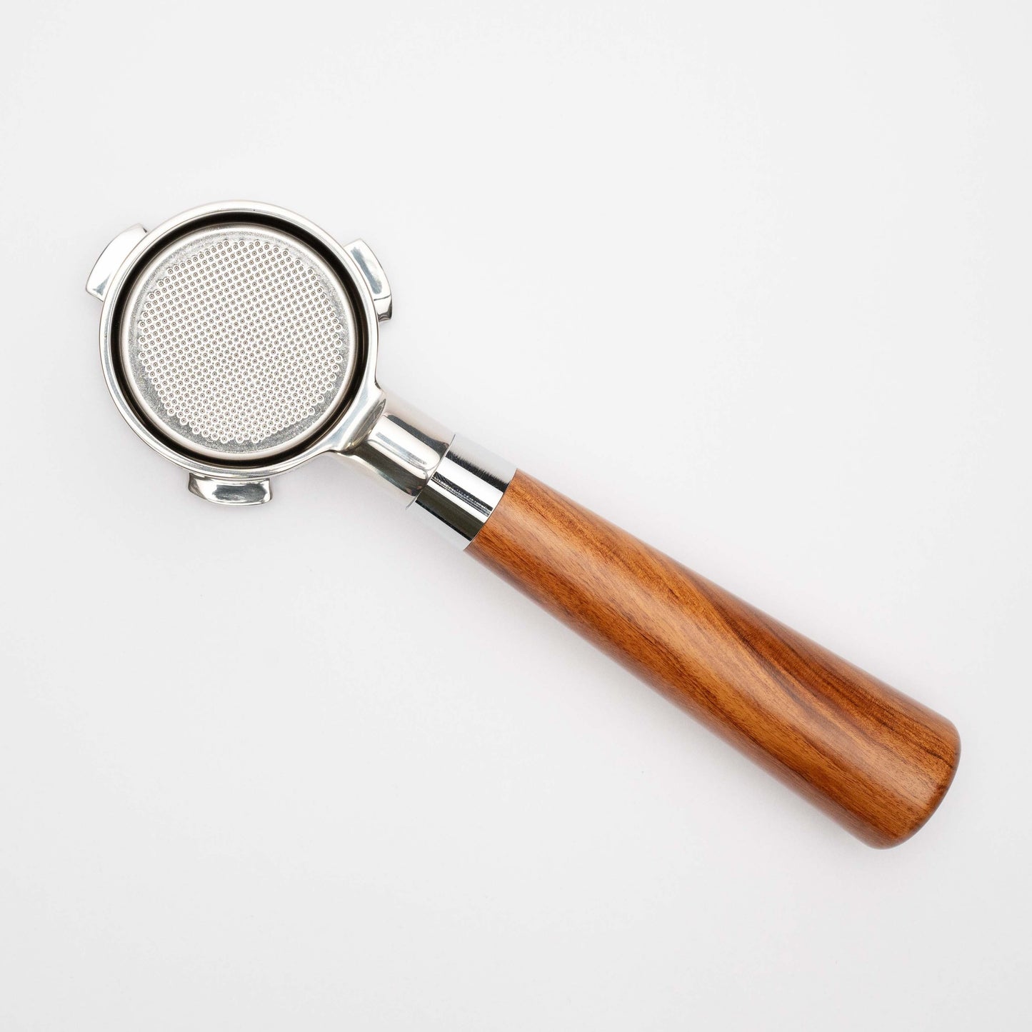 Breville 54mm Bottomless Portafilter (Rosewood) Straight