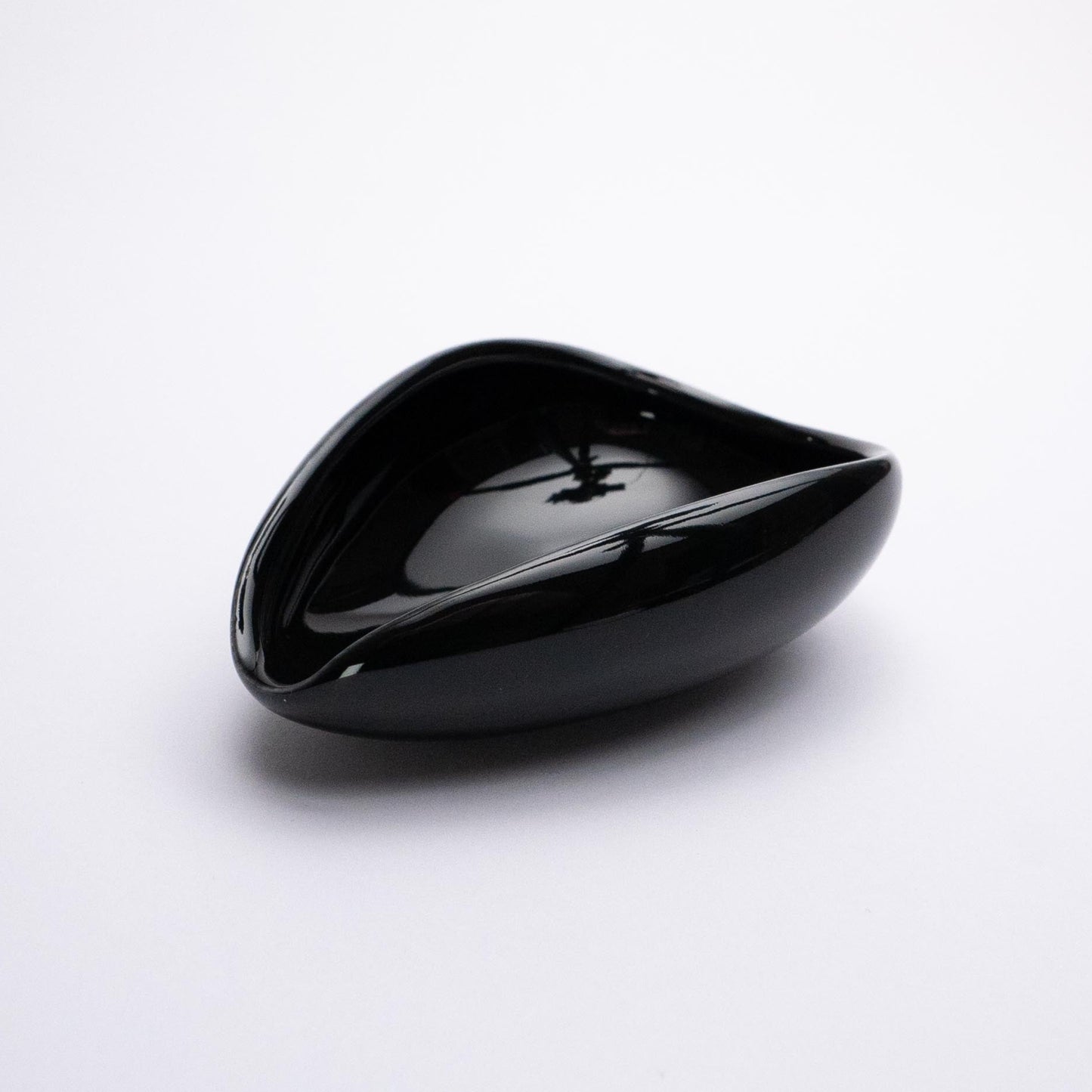 Ceramic Coffee Bean Measuring Cup Black