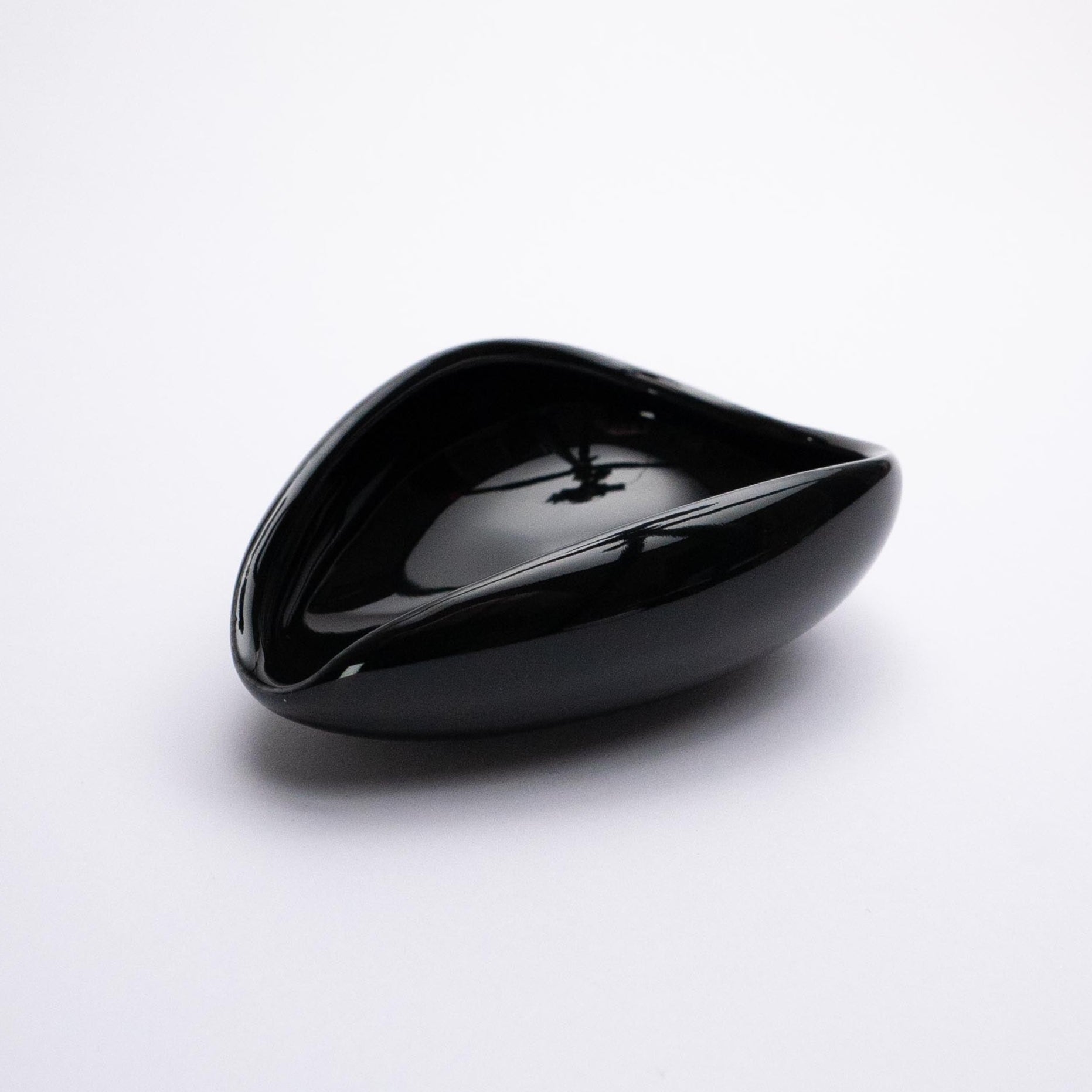 Ceramic Coffee Bean Measuring Cup Black