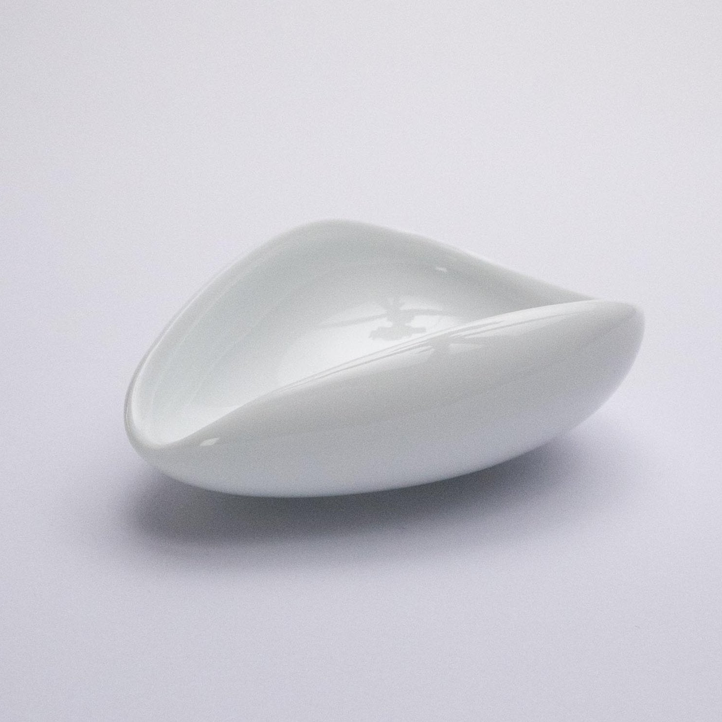 Ceramic Coffee Bean Measuring Cup White