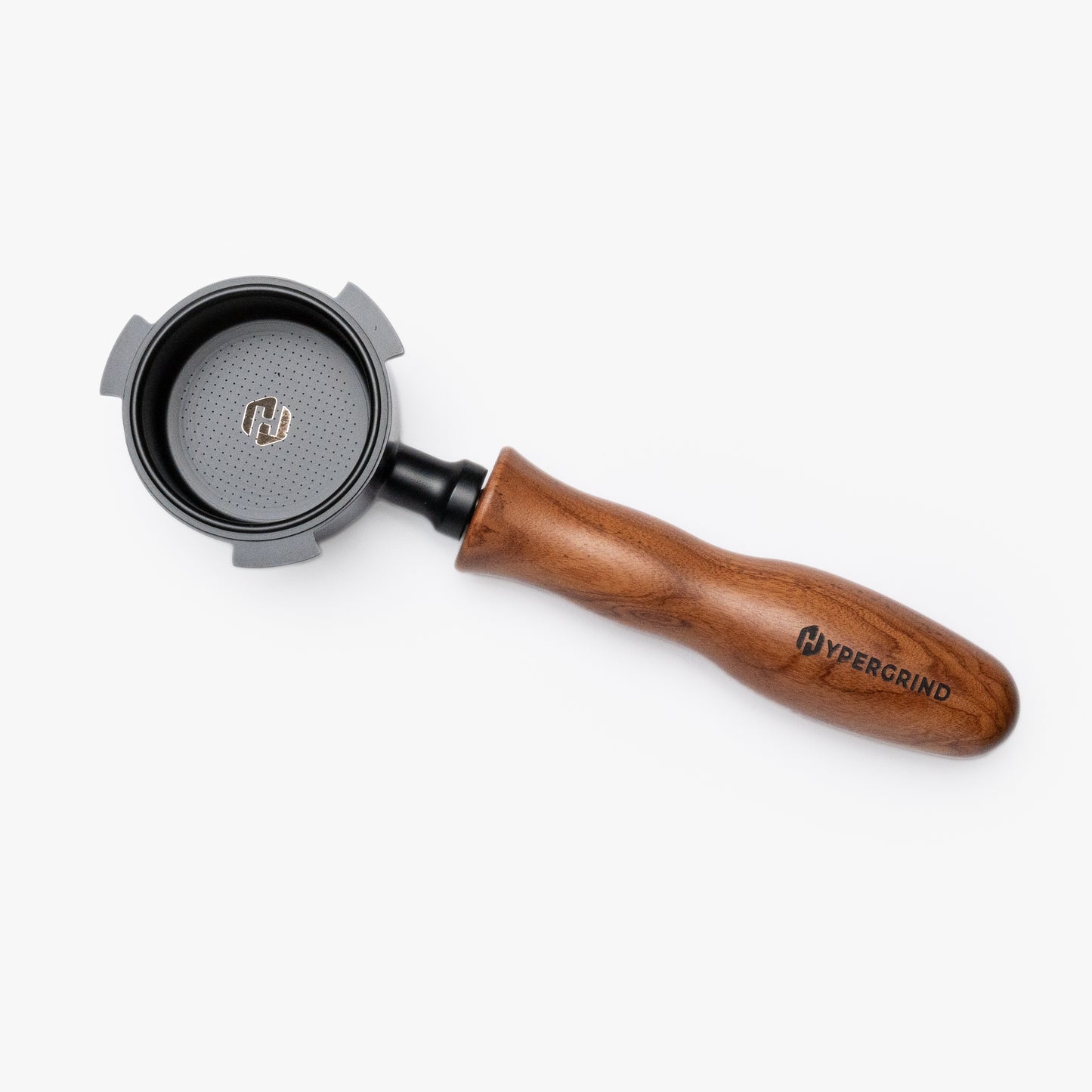 De'Longhi Dedica/SMEG 51mm Bottomless Portafilter (Black/Rosewood)