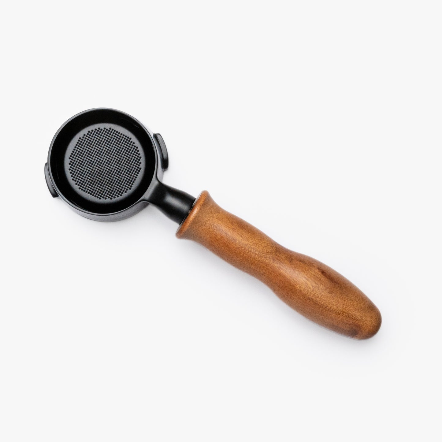 Gaggia Classic 58mm Bottomless Portafilter (Black/Rosewood)