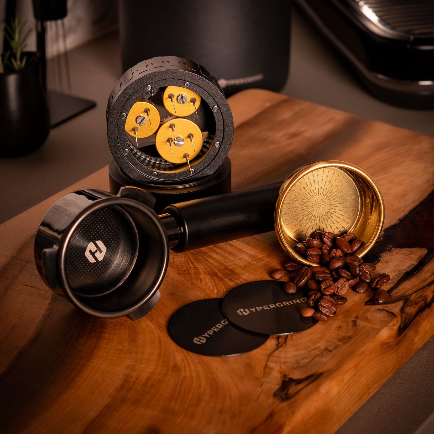 Hypergrind Signature Black & Gold Kit (Breville 54mm)