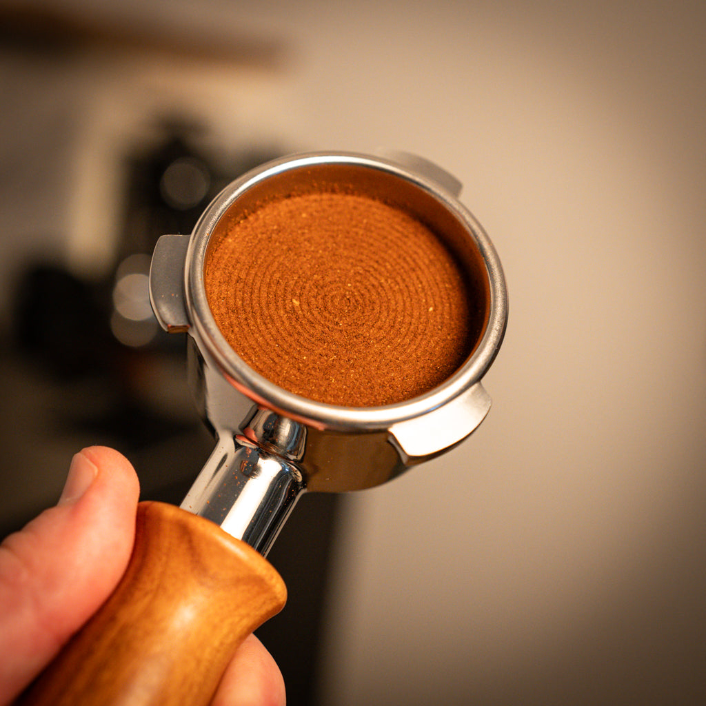 Self Levelling Coffee Tamper (Rosewood)