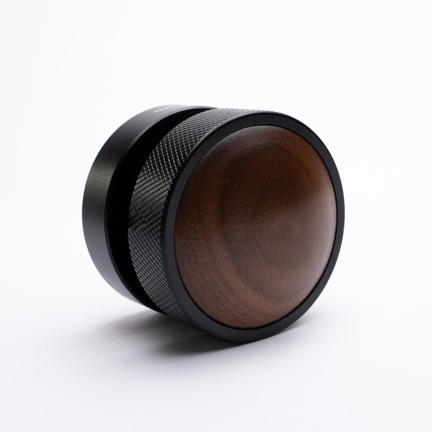 Self Levelling Palm Coffee Tamper (Black/Walnut)